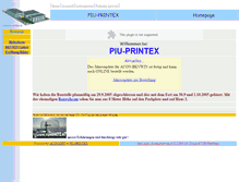 Tablet Screenshot of acon.piu-printex.at